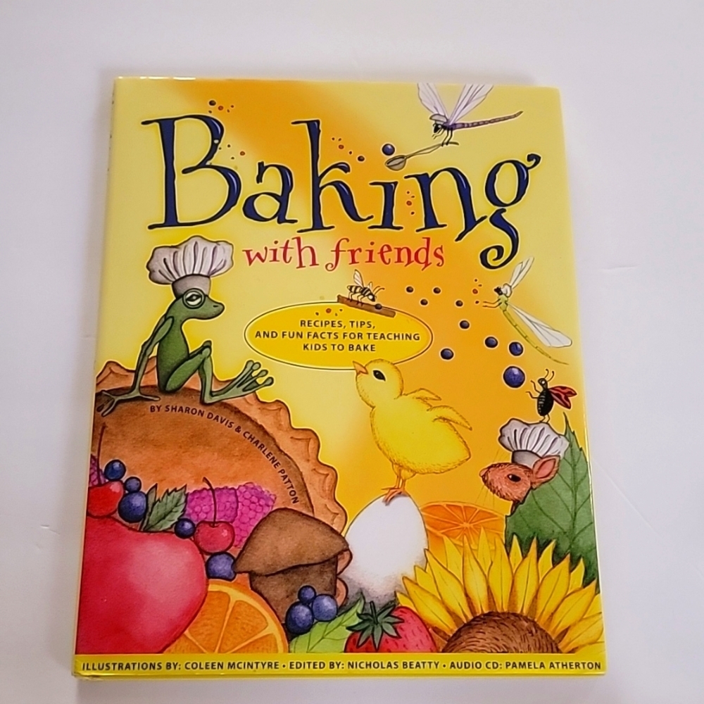 Baking With Friends Baking Book For Kids With Audio Cd Early 2000s